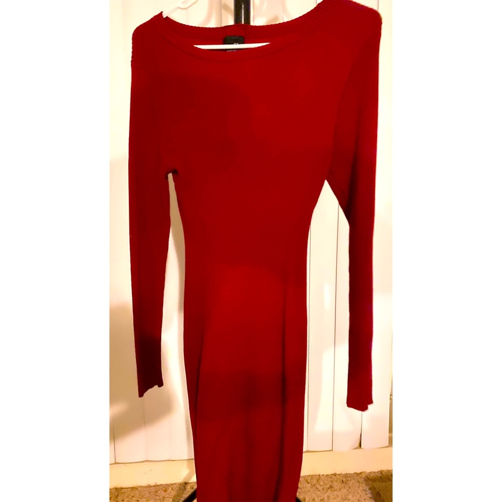 Maroon Dress